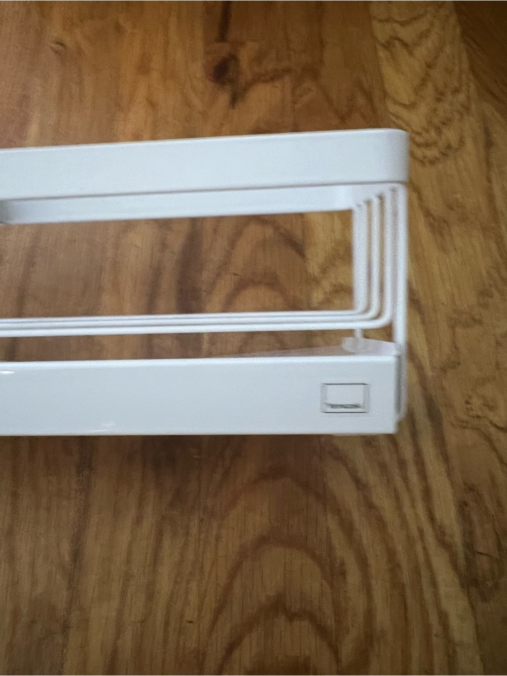 Yamazaki White Metal Kitchen Rack Organizer